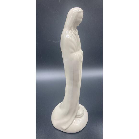 Praying Virgin Mary / Madonna 12" Ceramic Figurine Statue Vintage Catholic Icon - Picture 2 of 9